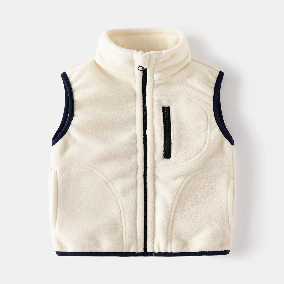 Chaleco polar de invierno para bebés y niños de 1-6 años