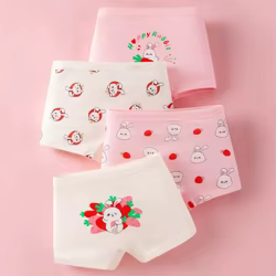 Ropa interior infantil para niñas y niños – algodón suave transpirable