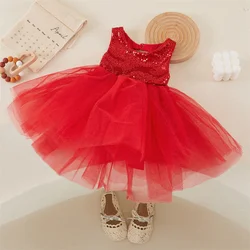 Tregren vestido de princesa con tutú de tul para niña