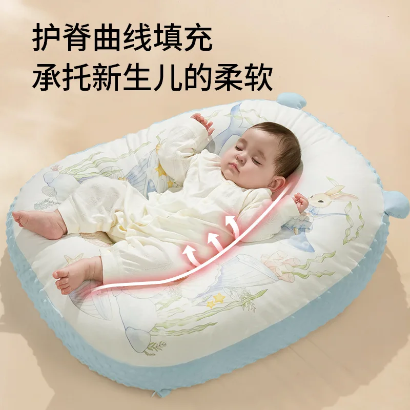 Almohada inclinada anti-regurgitación para bebé
