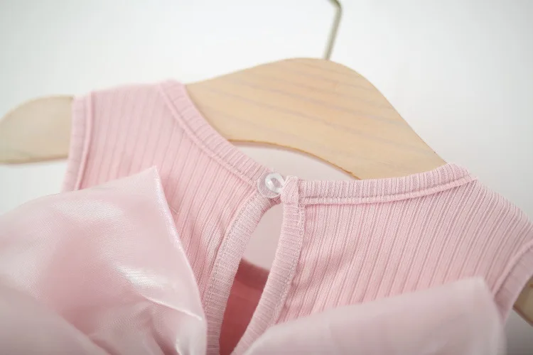 Vestido de verano niña estilo princesa con lazo grande tipo hada - imagen 2