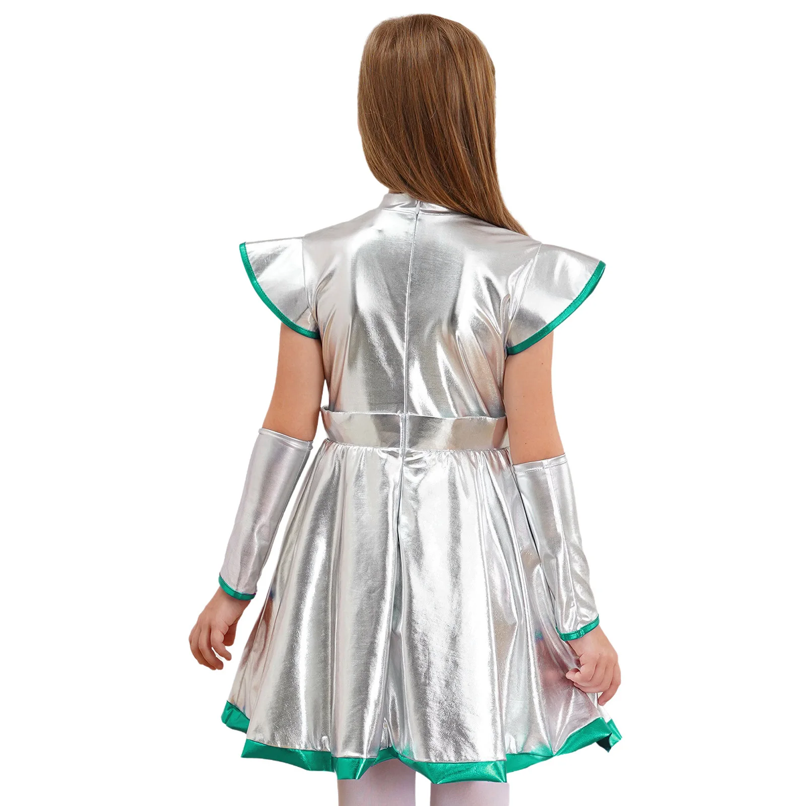 Look completo de alienígena para festival y Halloween