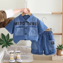 Conjunto ropa de verano bebé: camiseta y pantalón corto