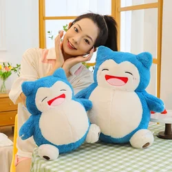 Peluche Pokémon Snorlax con pelo de conejo suave para niños regalo
