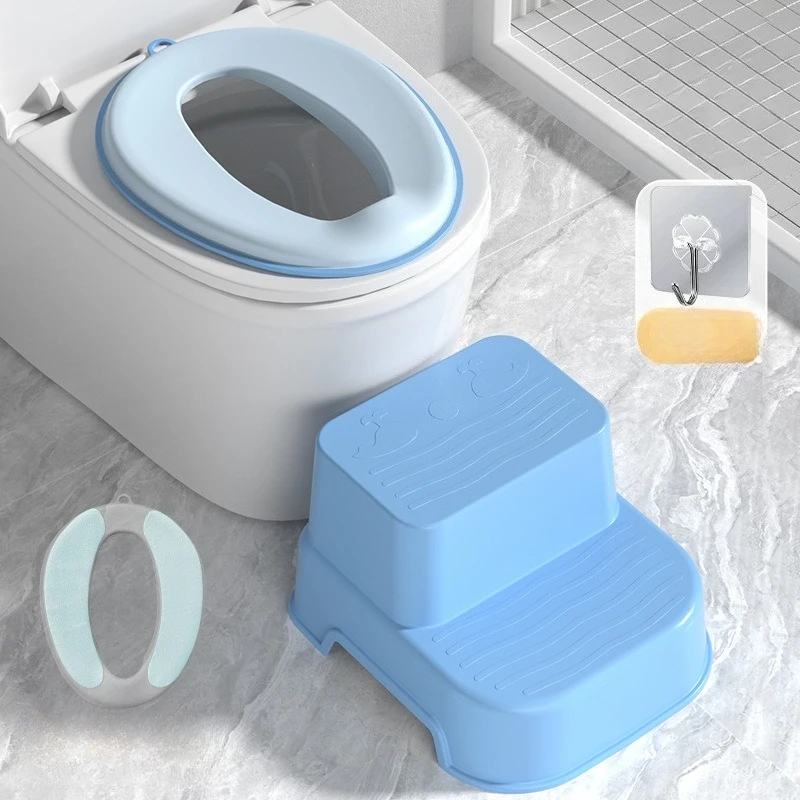 Asiento de inodoro para bebés de plástico reforzado sin instalación - imagen 5