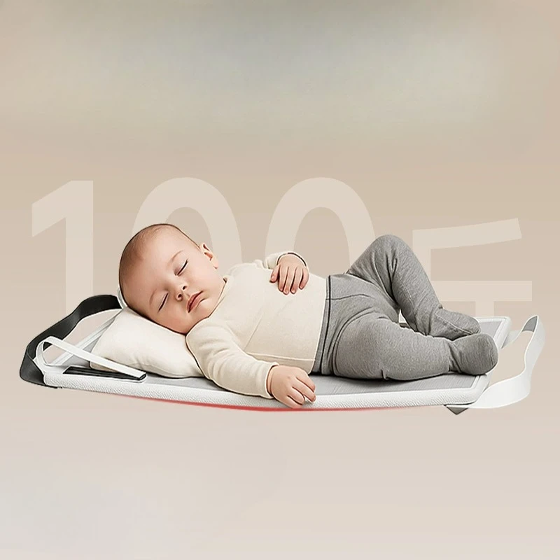 Reposapiés para bebé en avión extensible con velcro antideslizante - imagen 4