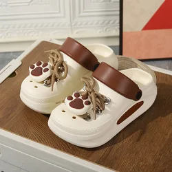 Zapatillas de casa para niña – Suela gruesa de verano