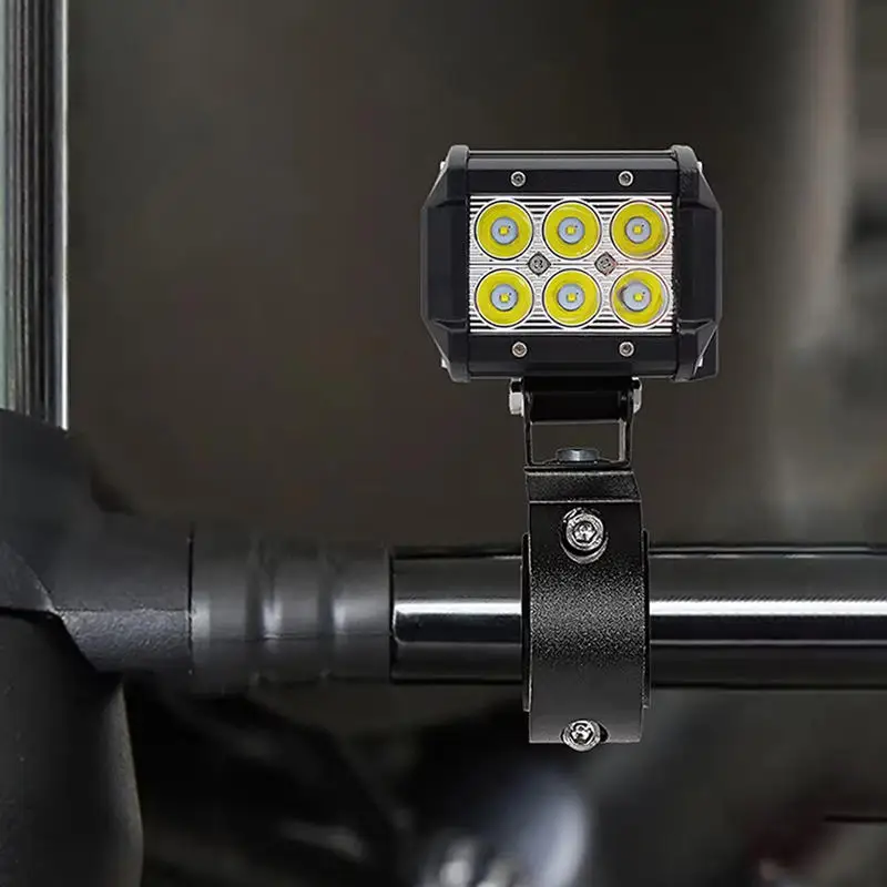 Soporte faro motocicleta con abrazadera para LED - imagen 5