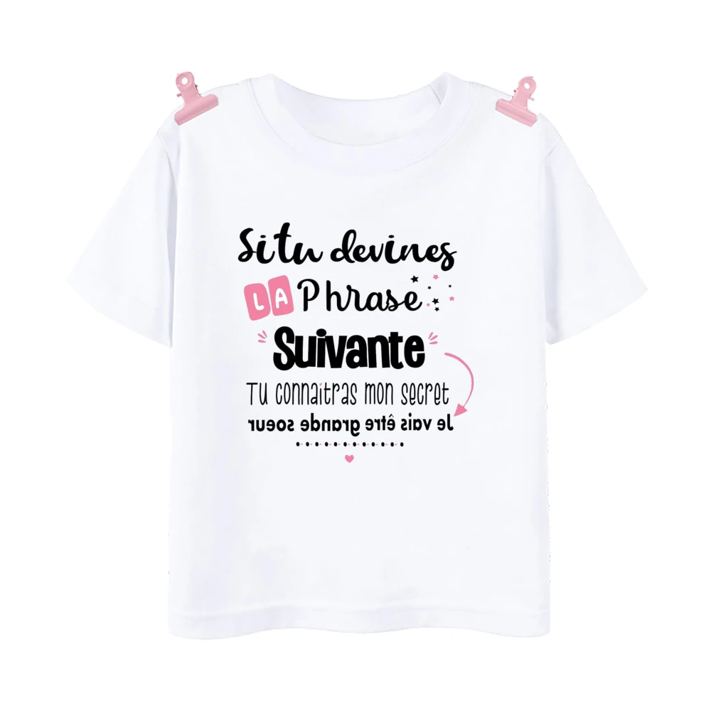 Camiseta hermana mayor para embarazo de niña ideal fotos maternidad