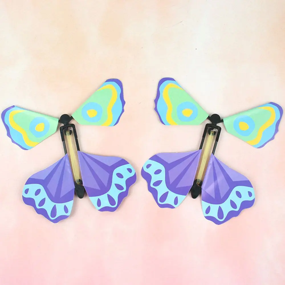 Tarjeta sorpresa mariposa voladora mágica para niños
