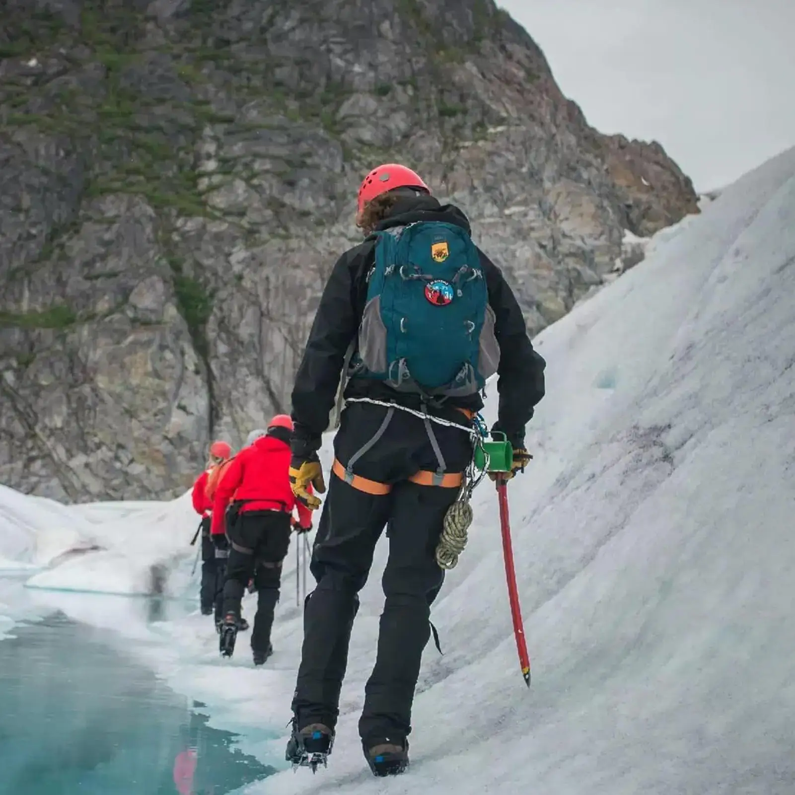 Crampones de hielo antideslizantes para botas de invierno
