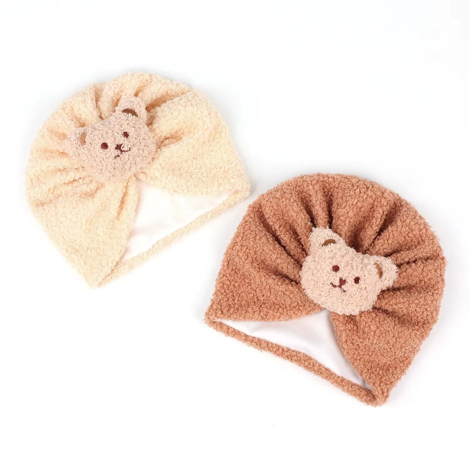 Gorro térmico de invierno para bebé con turbante anudado - imagen 4