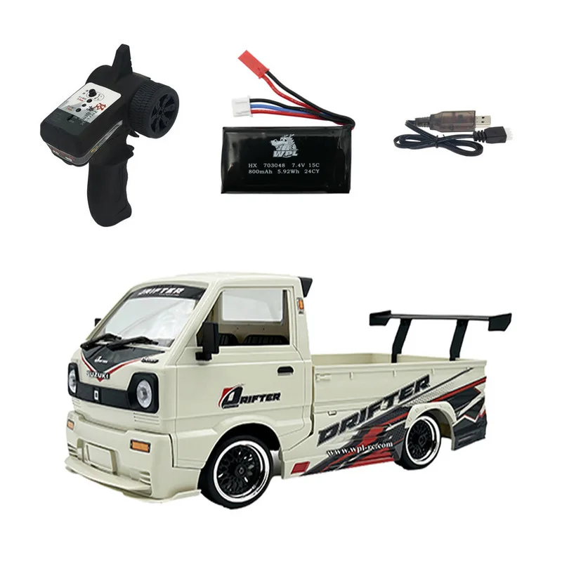 WPL Naughty Dragon D14S coche RC con mando bajo sin escobillas