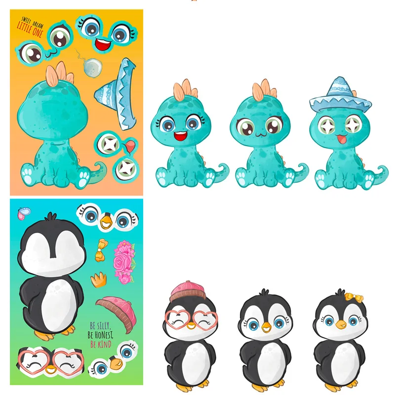 Pegatinas de animales para niños – Decoración artesanal para fiestas - imagen 3