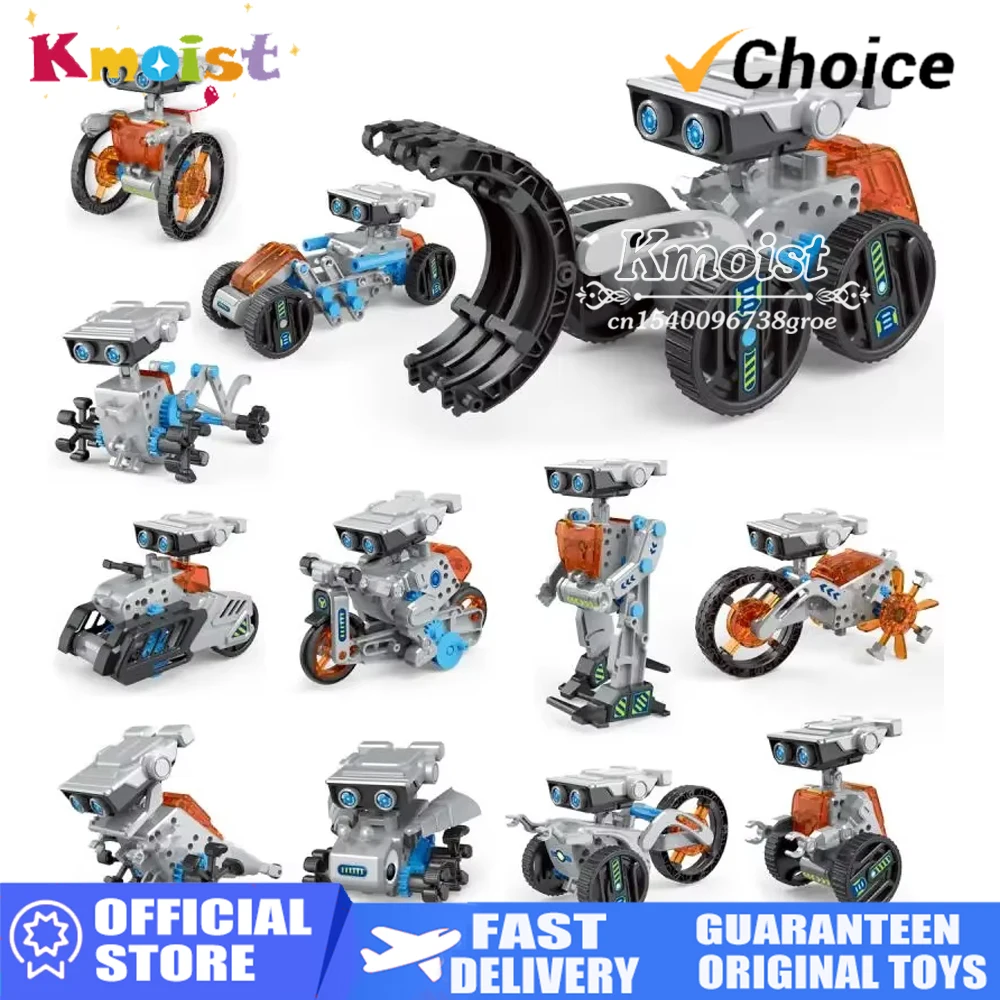 Robot científico educativo de montaje con experimentos para niños - imagen 3