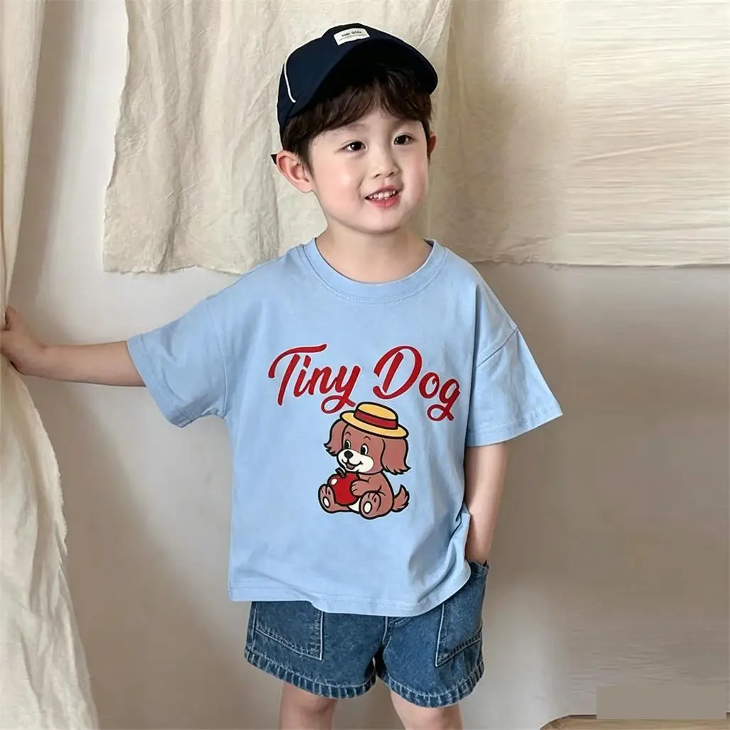 Camiseta bebé manga corta cuello redondo estampado dibujos verano - imagen 3