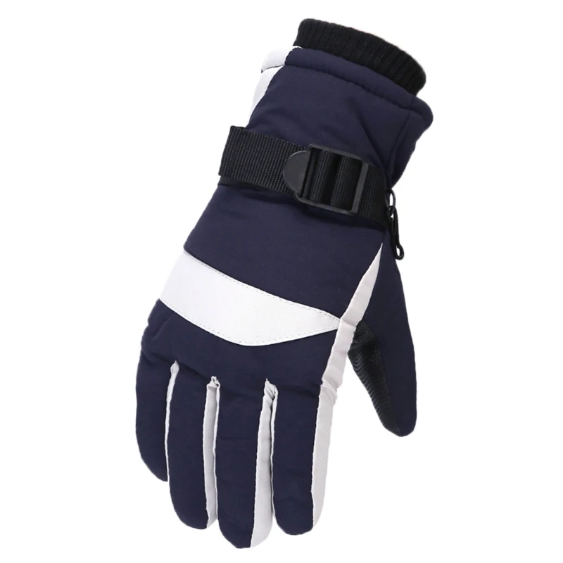Guantes de esquí impermeables con forro polar grueso - imagen 2