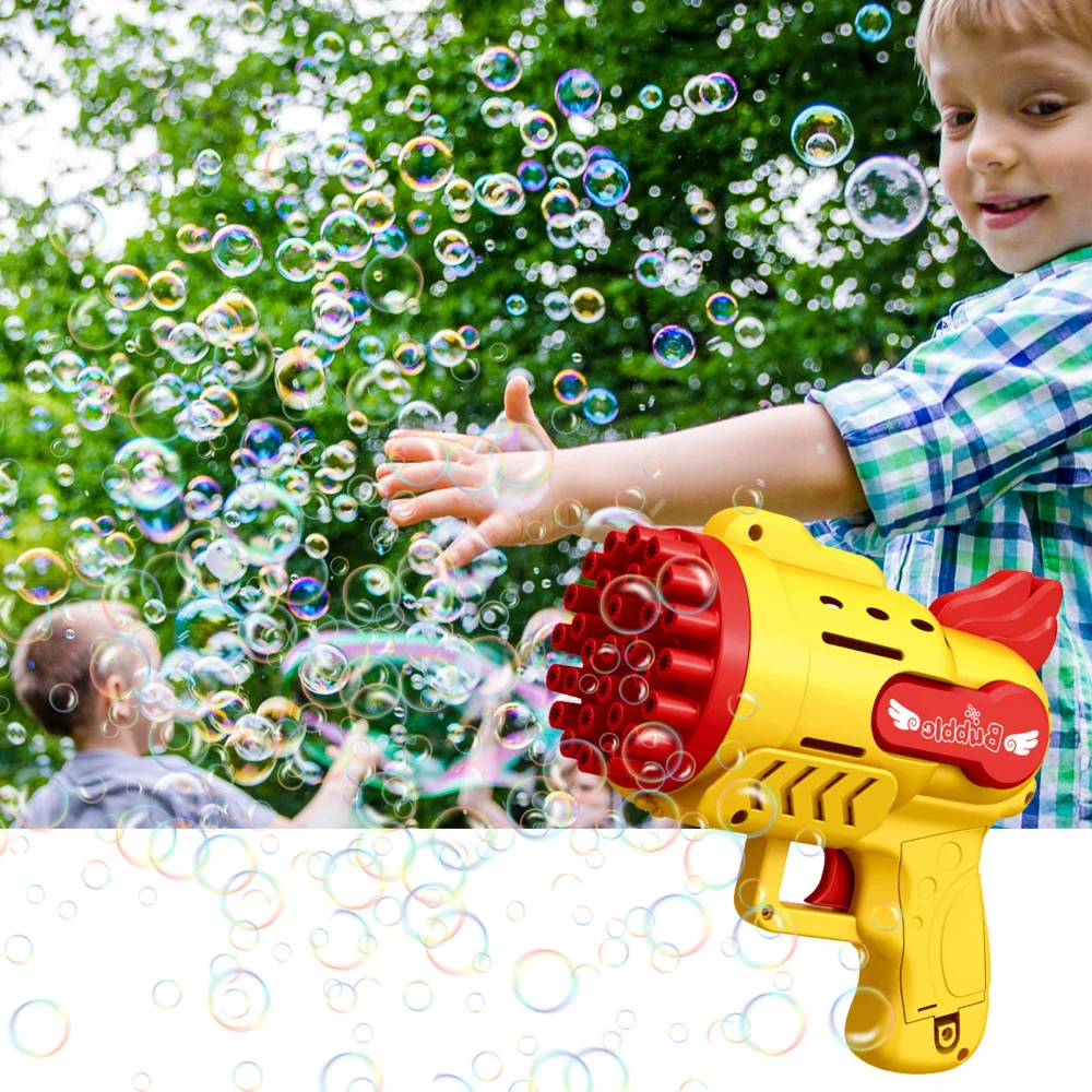 Pistola de burbujas eléctrica automática para niños - imagen 5
