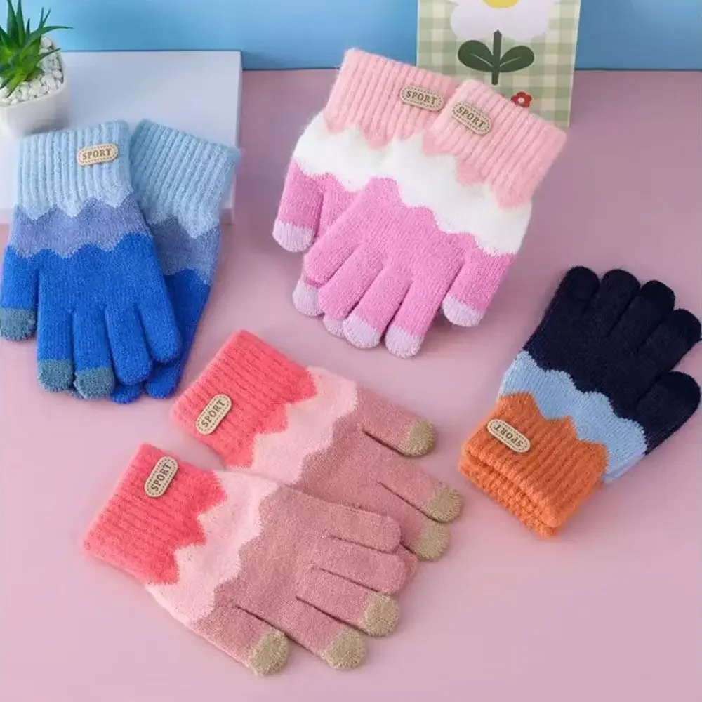 Guantes de invierno térmicos acolchados para niños - imagen 4