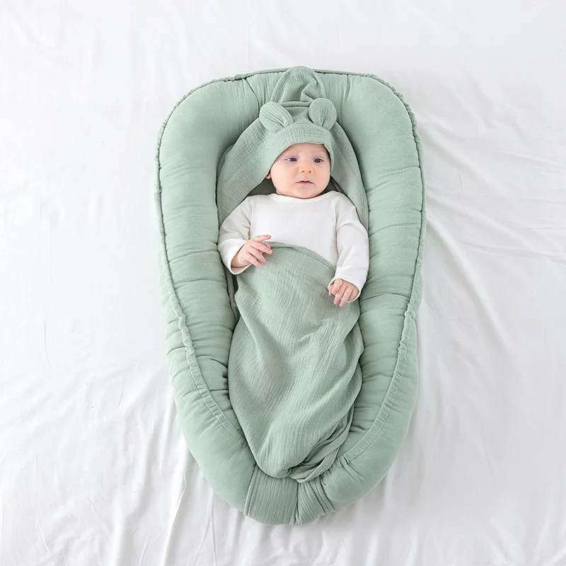 Cama nido para bebé con cuna portátil y plegable de viaje - imagen 3
