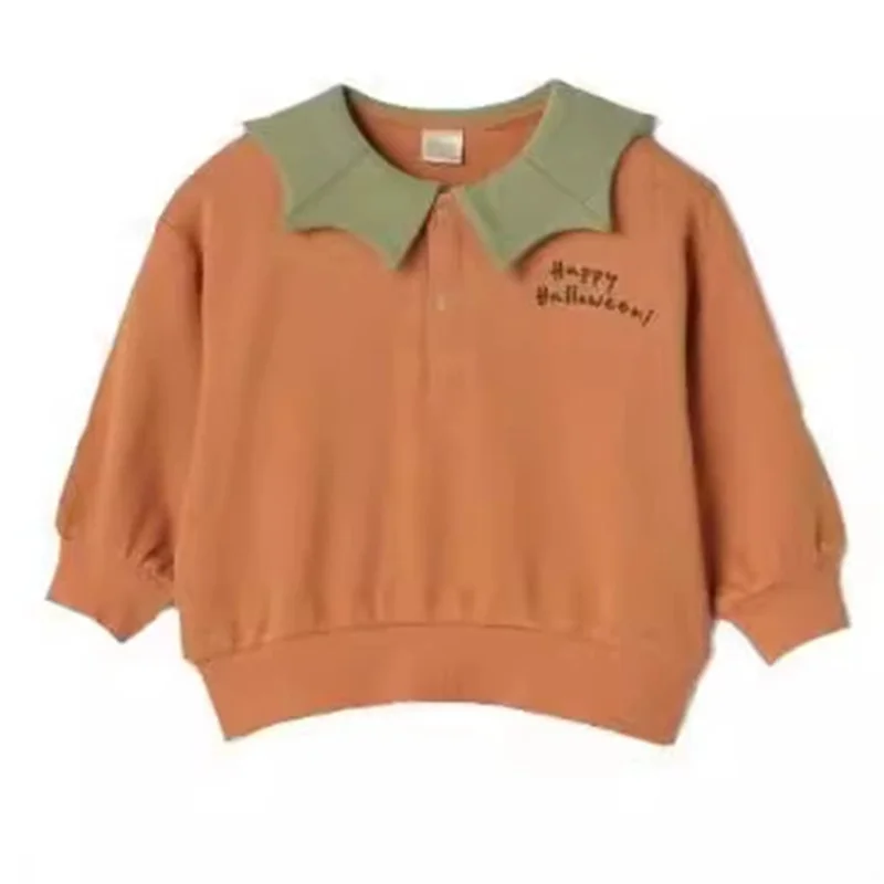 Sudadera jersey Halloween cálida para niños – cuello redondo otoño - imagen 2