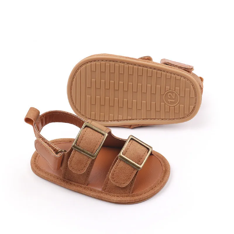 Sandalias bebé antideslizantes con suela de goma para primeros pasos - imagen 4