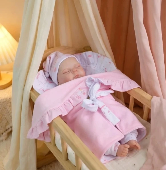 NPK Muñeca Reborn de silicona supersuave realista