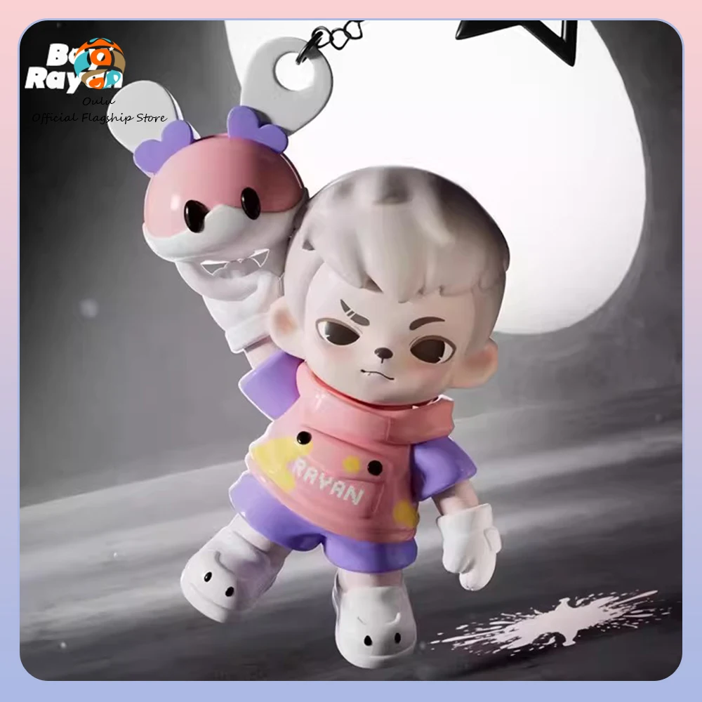 TNT Rayan caja sorpresa con mini colgante y figuras anime - imagen 2