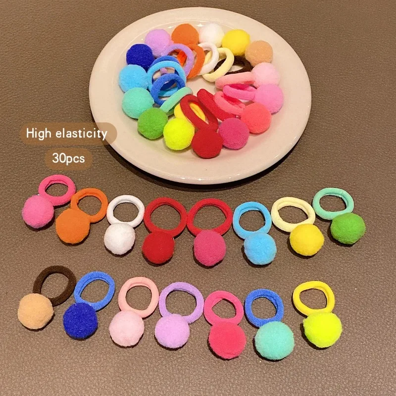 Diademas con bolas de colores para el pelo infantil de diario - imagen 5