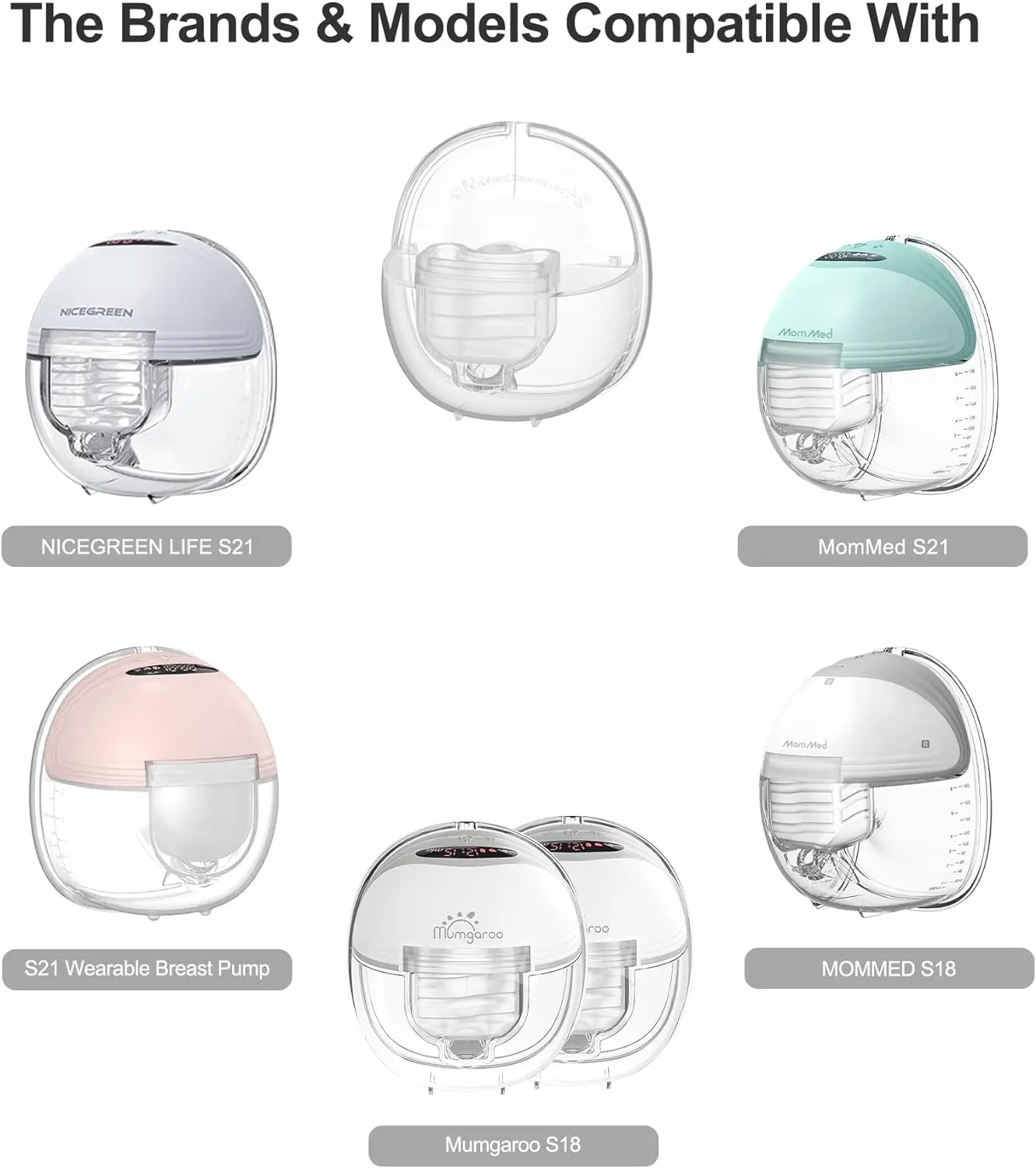 Repuestos extractor leche materno – Válvulas silicona y brida 24mm - imagen 2