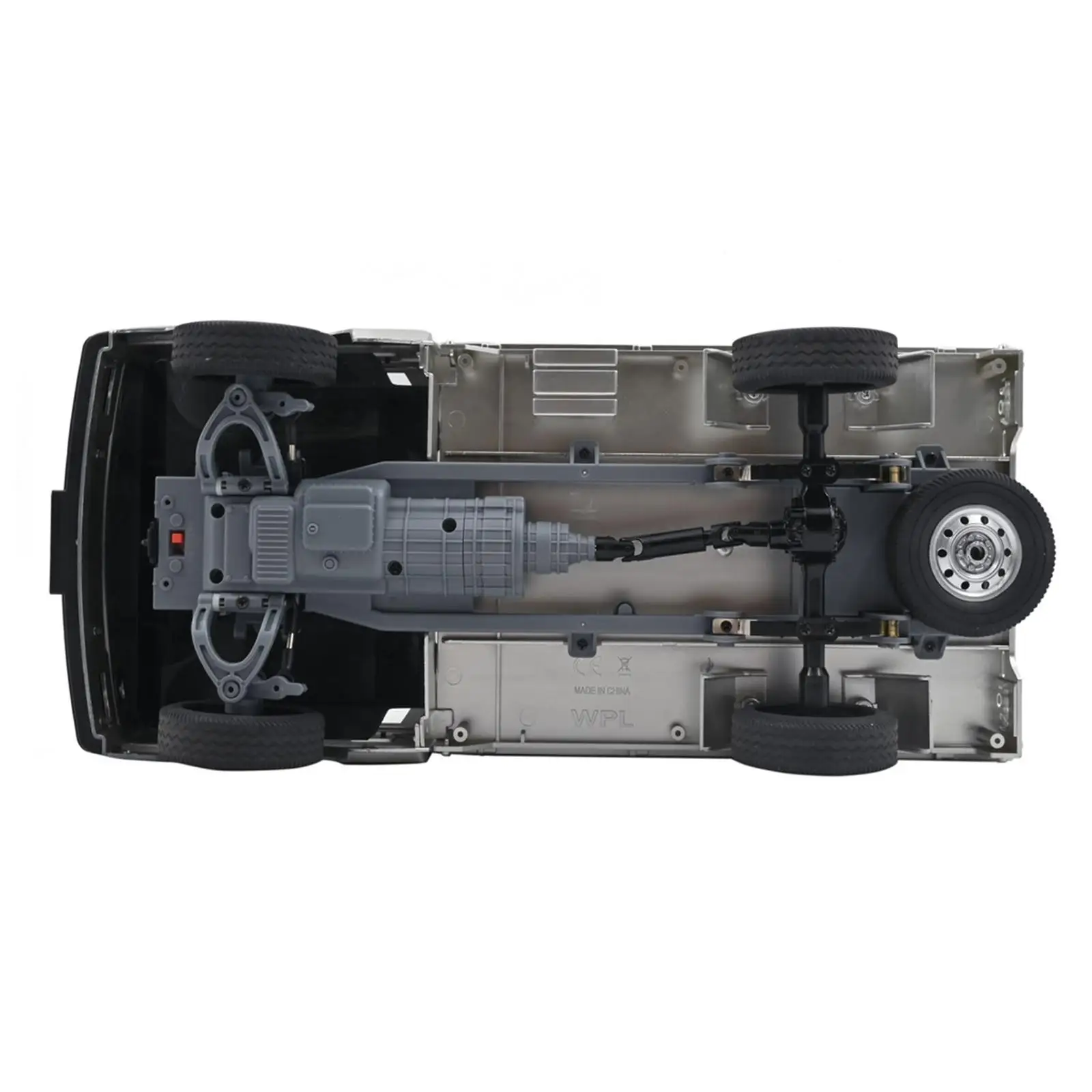 Camioneta RC D12 teledirigida para derrape eléctrica, motor potenciado
