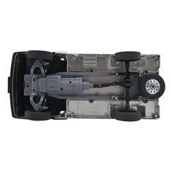 Camioneta RC D12 teledirigida para derrape eléctrica, motor potenciado