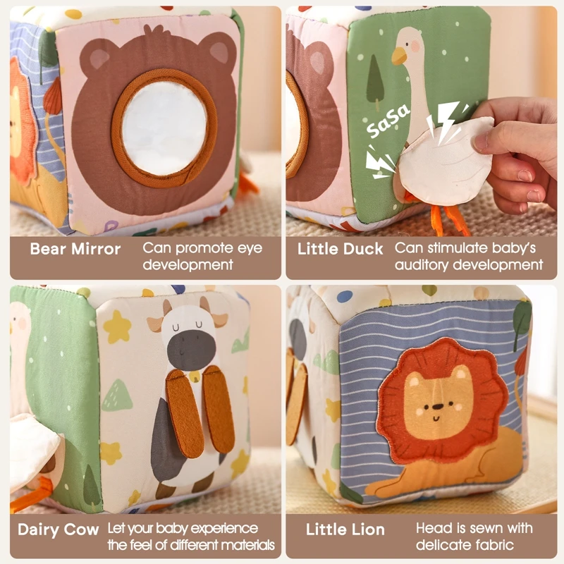 Caja sensorial Montessori – Ejercicios motricidad fina bebé - imagen 4