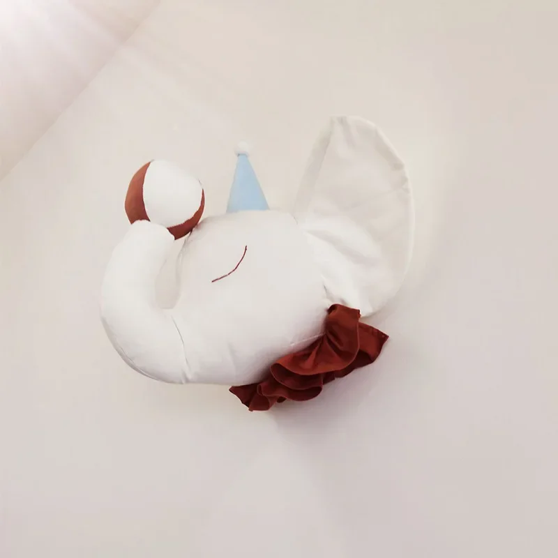 Decoración de pared infantil 3D con cabeza de elefante y cisne - imagen 2
