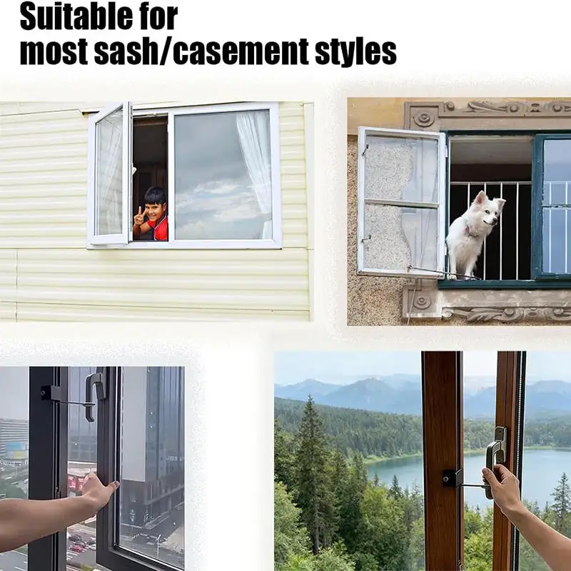 Aspecto del limitador para ventanas y puertas