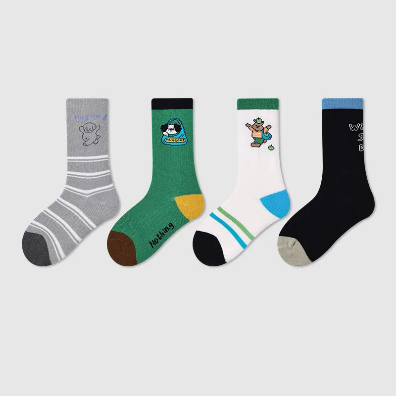 MILANCEL calcetines algodón dibujo animado para niños - imagen 2