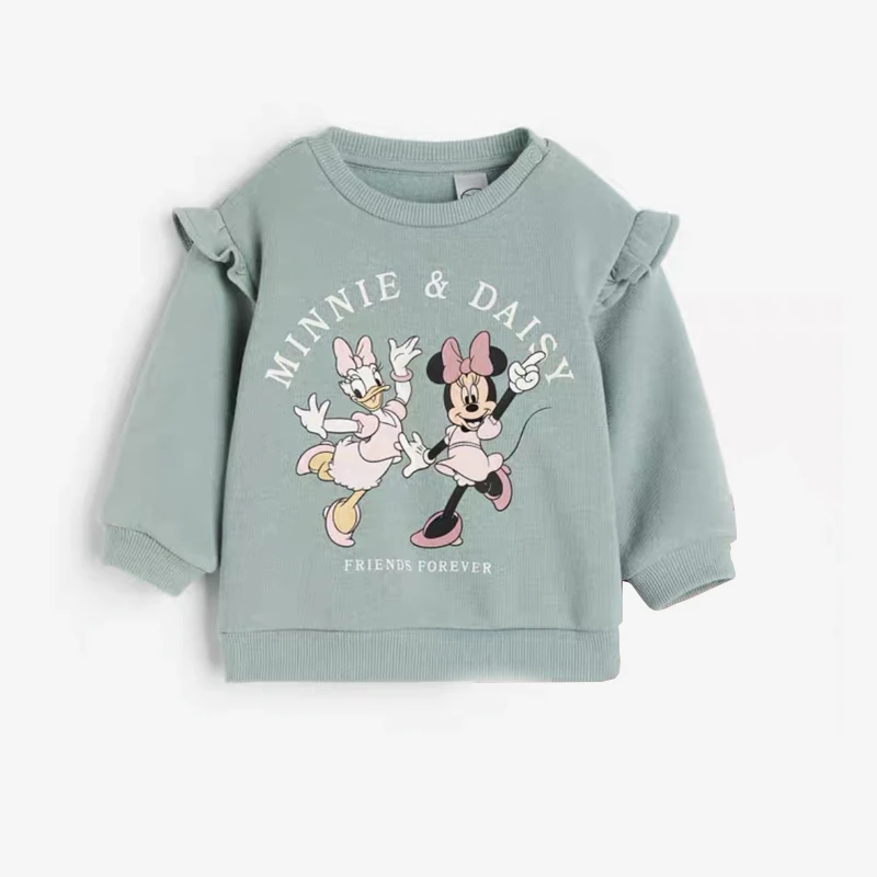 Sudadera infantil Mickey Mouse con cuello redondo estampado - imagen 2