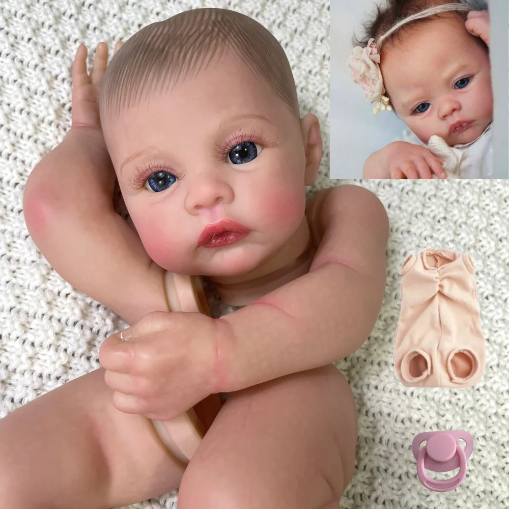 Kit muñeco reborn 3D realista con venas visibles – Juguete artesanal