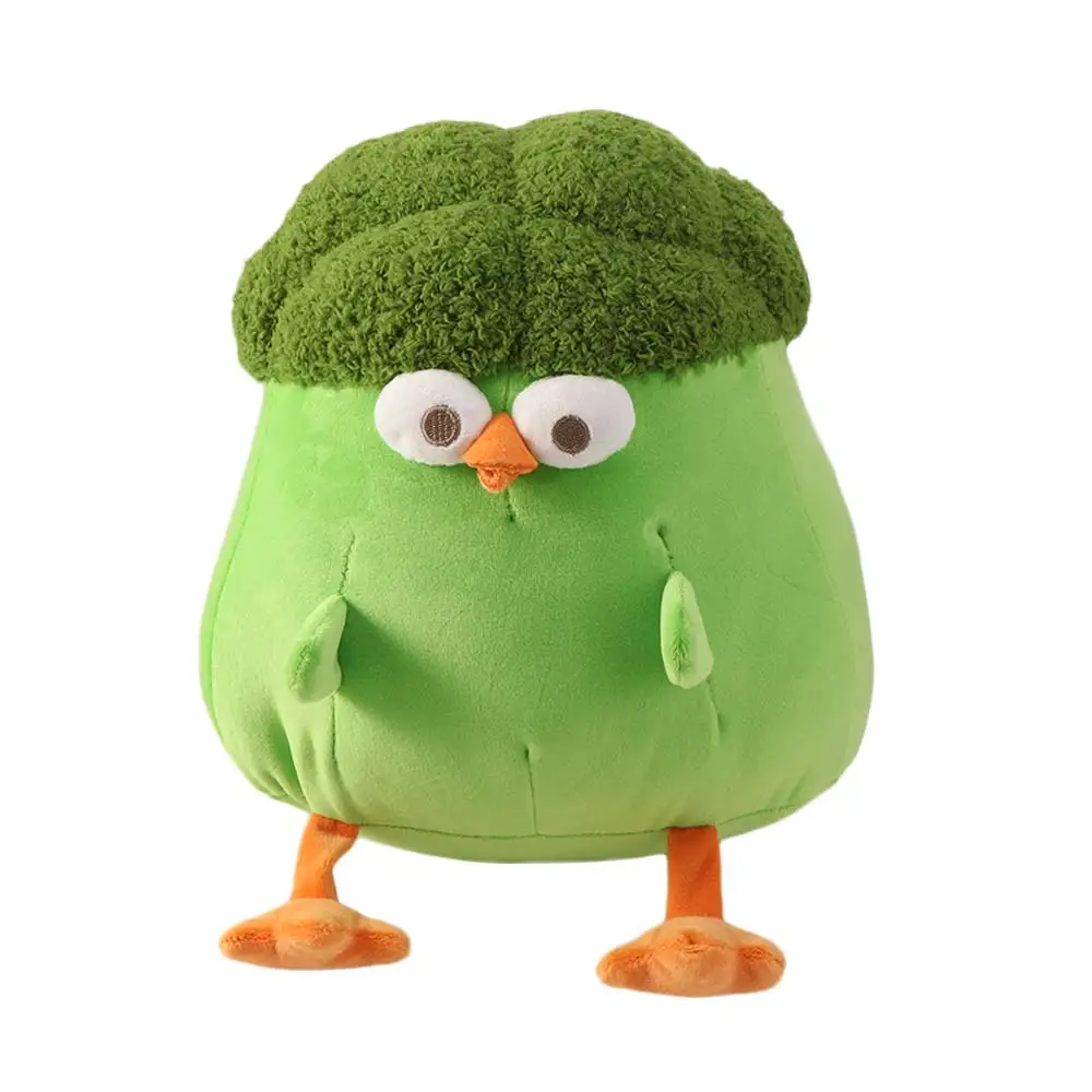 Peluche de pollo con brócoli suave para niños, regalo - imagen 2