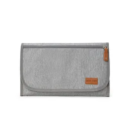 Bolsa de pañales impermeable plegable con cambiador portátil