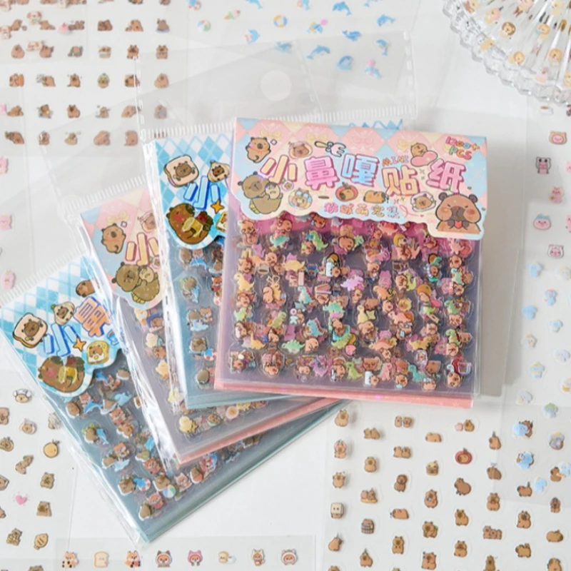 Pegatinas mini cerdos para manualidades y álbum de recortes - imagen 5