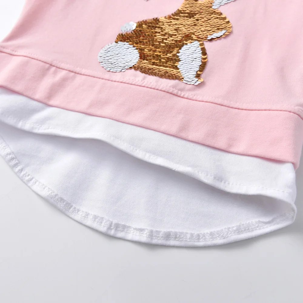 Camiseta informal infantil con estética de verano y dibujo