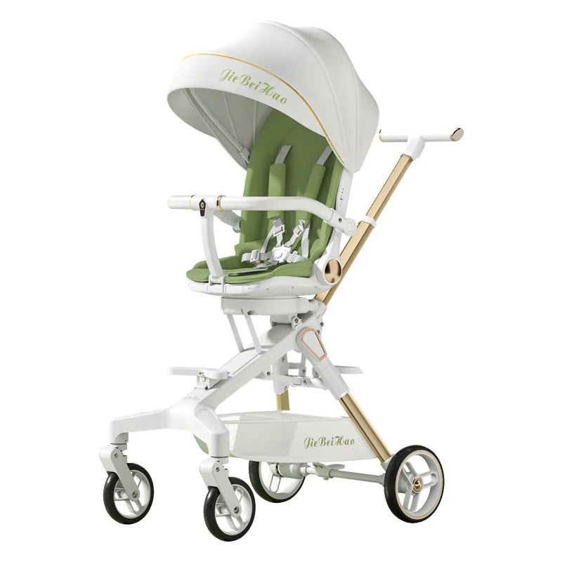 Silla de paseo plegable ligera – Dos posiciones y manillar ajustable - imagen 2