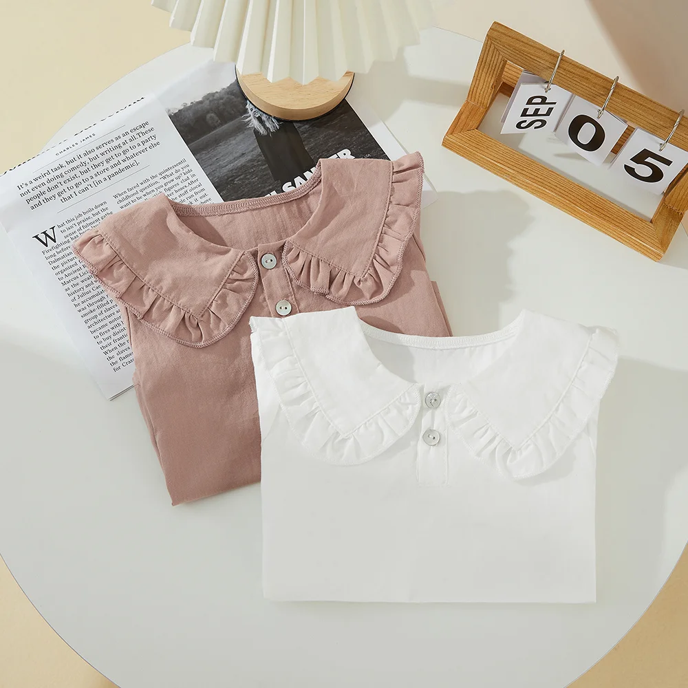 Blusa de manga larga color liso frente
