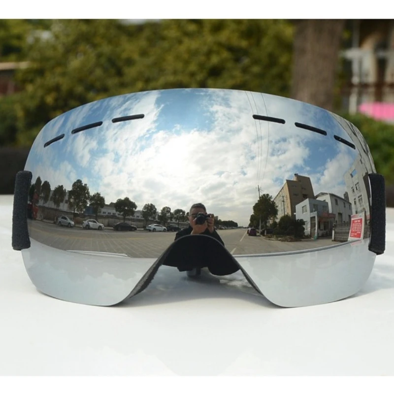 Gafas de esquí antivaho con protección UV para adultos en nieve - imagen 2