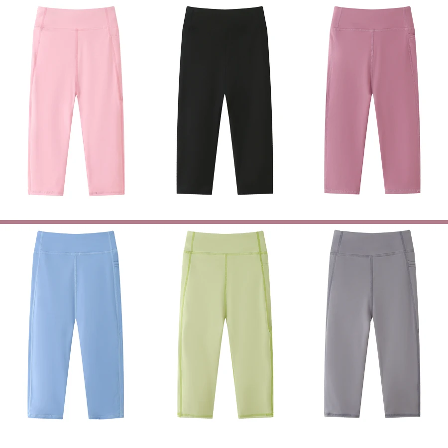 Sheecute – Mallas deportivas para niña con bolsillos - imagen 5