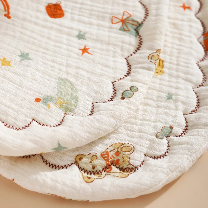 Paño para eructos de algodón absorbente reutilizable infantil - imagen 2
