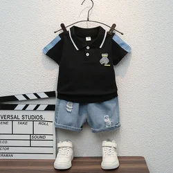 Conjunto verano bebé: camiseta y short de algodón suave