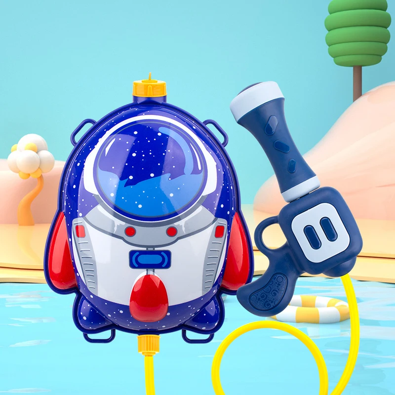 Pistola de agua infantil con mochila para juegos de verano - imagen 3