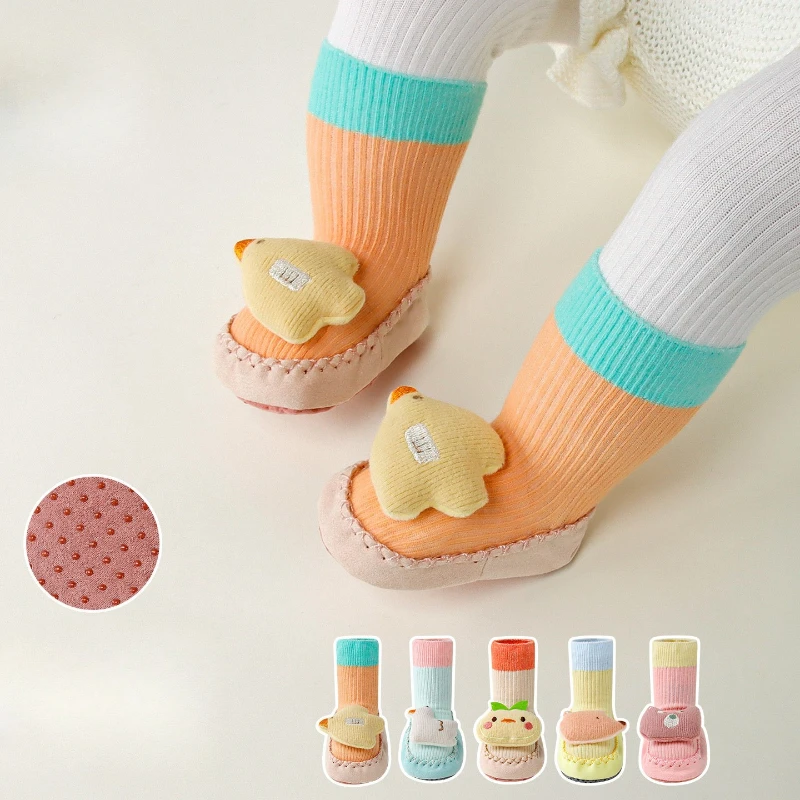 Botines bebé con suela de cuero antideslizante para primavera y otoño - imagen 5